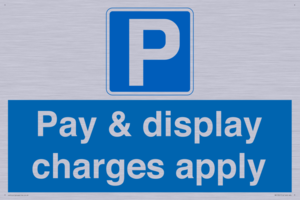 Pay & display charges apply